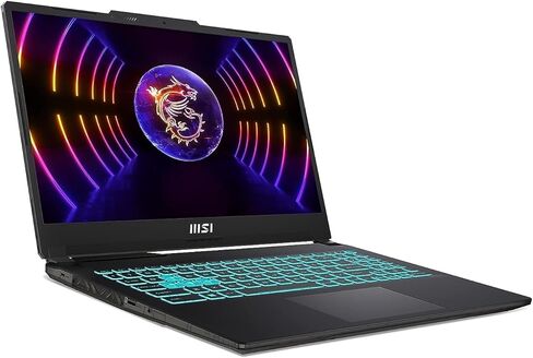 كمبيوتر محمول للألعاب MSI Cyborg مقاس 15.6 بوصة 144 هرتز Intel Core i7-12650H NVIDIA GeForce RTX 4060 وذاكرة وصول عشوائي سعتها 8 جيجابايت ومحرك أقراص SSD سعة 512 جيجابايت نافذة 11 هوم in Saudi Arabia