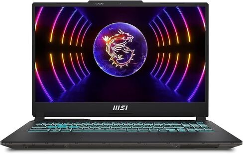 كمبيوتر محمول للألعاب MSI Cyborg مقاس 15.6 بوصة 144 هرتز Intel Core i7-12650H NVIDIA GeForce RTX 4060 وذاكرة وصول عشوائي سعتها 8 جيجابايت ومحرك أقراص SSD سعة 512 جيجابايت نافذة 11 هوم in Saudi Arabia