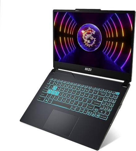 كمبيوتر محمول للألعاب MSI Cyborg مقاس 15.6 بوصة 144 هرتز Intel Core i7-12650H NVIDIA GeForce RTX 4060 وذاكرة وصول عشوائي سعتها 8 جيجابايت ومحرك أقراص SSD سعة 512 جيجابايت نافذة 11 هوم in Saudi Arabia
