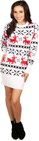 Tipsy Elves Women's Pop of Peppermint Sweater Dress Size Medium in Saudi Arabia