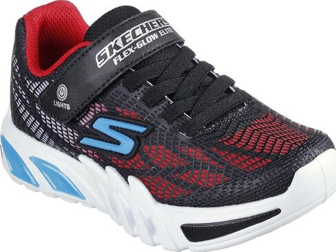 حذاء رياضي للأولاد من Skechers Flex-Glow Elite-Vorlo، كحلي/متعدد، 13 in Saudi Arabia
