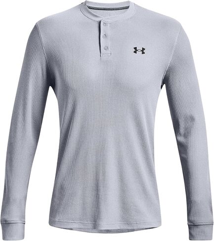 Under Armour Men's Waffle Henley, (012) Mod Gray / / Black, X-Large in Saudi Arabia