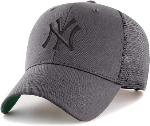 47 Brand MLB New York Yankees Branson Cap B-BRANS17CTP-BKB, Unisex, Black, in Kuwait