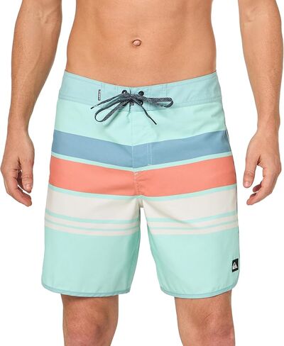 Quiksilver Men's Standard Everyday Stripe 19 Boardshort Swim Trunk in Saudi Arabia