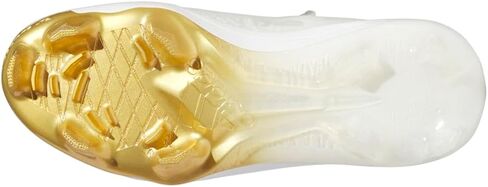adidas Men's Adizero Afterburner 9 NWV Sneaker, White/Gold Metallic/White, 8 in Saudi Arabia