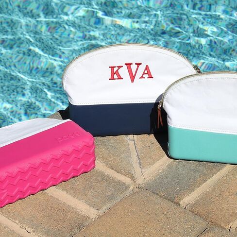 Beauty and the Bogg Makeup Cosmetic Bag 9x7x3 (Navy Blue) in Kuwait