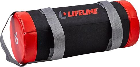 Lifeline Fitness Heavy Duty Combat Bag - Multiple Weight Options - Weighted Sandbag for Gym, Home, and Workout Equipment - Multiple Handles for Curl, Press, and Other Exercises in Saudi Arabia