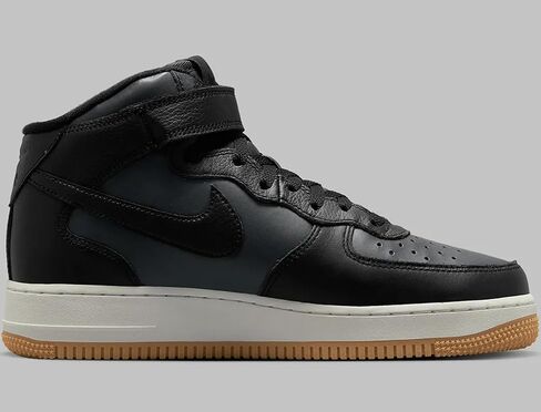Nike mens Air Force 1 Mid '07, Anthracite/Black-anthracite, 10 in Saudi Arabia