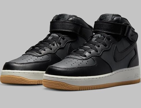 Nike mens Air Force 1 Mid '07, Anthracite/Black-anthracite, 10 in Saudi Arabia