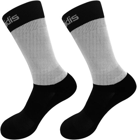 bataidis Cut Resistant Hockey Socks (2 Pairs),Performance Knee High Cut Resistant socks,Level 3 Protection(with Dyneema yarns),Large,color black in Kuwait
