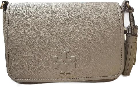 Tory Burch 144688 Thea Flap Black With Gold Hardware Leather Women's Crossbody Bag in Saudi Arabia