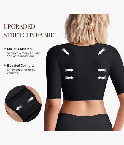 BRABIC Women's Shapewear Tops Post Surgery Compression Sleeve for Arm Shaper in Saudi Arabia