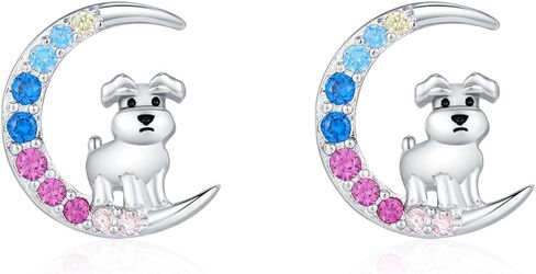 Panda Earrings for Women 925 Sterling Silver Panda Bear Stud Earrings Panda Jewelry Gifts for Girls Girlfriend Daughter in Saudi Arabia