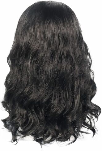 Beard Thor Wig Cosplay Mens Golden Brown Wig Long Curly Wig With Beard Heat Resistant Synthetic Halloween Costume Wig (Golden Brown) in Kuwait