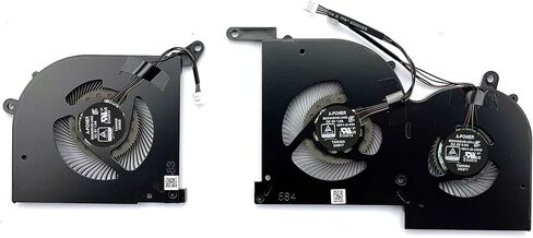 BestParts CPU+GPU Silence Cooling Fan Replacement for MSI GS66 Stealth 10SD 10SE 10SF 10SFS 10SGS,10UE 10UG 10UH P/N: MS-16V1 MS-16V3 BS5005HS-U4Q BS5005HS-U4J 16V1-G-CW 16V1-G-CCW in Kuwait