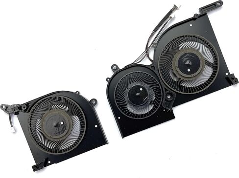 BestParts CPU+GPU Silence Cooling Fan Replacement for MSI GS66 Stealth 10SD 10SE 10SF 10SFS 10SGS,10UE 10UG 10UH P/N: MS-16V1 MS-16V3 BS5005HS-U4Q BS5005HS-U4J 16V1-G-CW 16V1-G-CCW in Kuwait