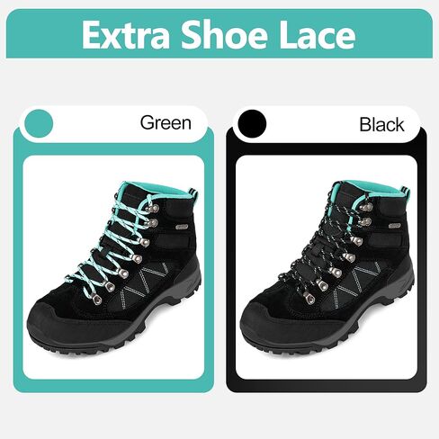 R CORD Hiking Boots Women Waterproof Ankle Support Womens Hiking Boots Backpacking Boots Breathable Non-slip Durable Boots for Outdoors in Kuwait