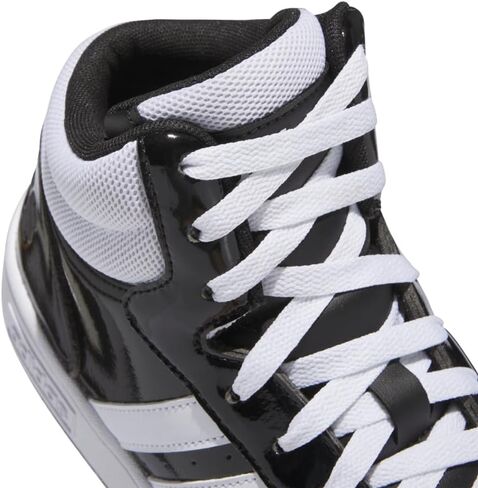 حذاء كرة السلة رجالي من adidas Hoops 3.0 Mid، أبيض/أخضر/أزرق ملكي، 11 in Saudi Arabia