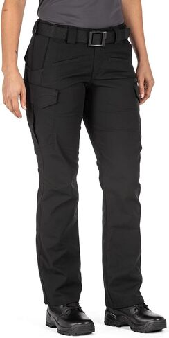 5.11 Tactical Women's Icon Cargo Pant, Flex-Tac Stretch, Guessted, Comfort Waist, Style 64447, Dark Navy, 16L in Saudi Arabia