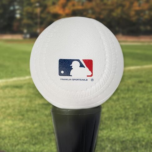 Franklin Sports Foam Baseballs - Soft Foam Practice Baseballs for Kids - Perfect for Hitting and Indoor or Outdoor Play - 3 Pack - Official MLB Licensed Product in Saudi Arabia
