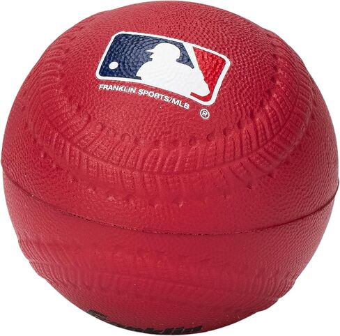 Franklin Sports Foam Baseballs - Soft Foam Practice Baseballs for Kids - Perfect for Hitting and Indoor or Outdoor Play - 3 Pack - Official MLB Licensed Product in Saudi Arabia