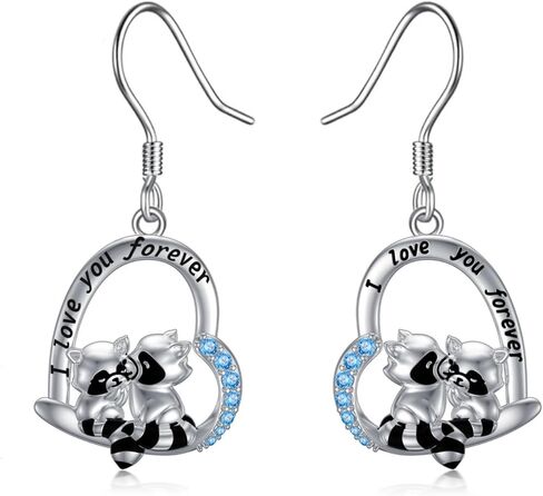 Cow with Girl Earrings 925 Sterling Silver Cow Drop Dangle Earrings Cow Jewelry Gifts for Women Girls Cow Lover in Kuwait