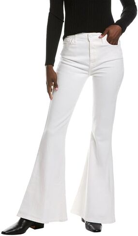 7 For All Mankind Megaflare in Clean White Clean White 26 in Saudi Arabia