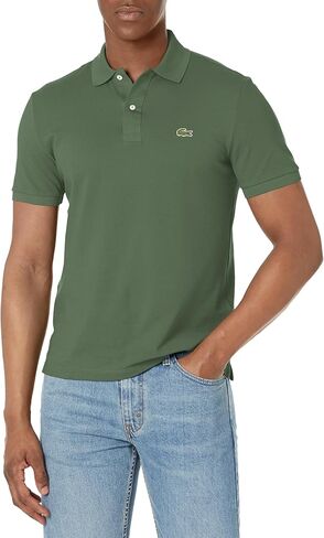 Lacoste Men's Classic Pique Slim Fit Short Sleeve Polo Shirt, Hilo, Medium in Saudi Arabia