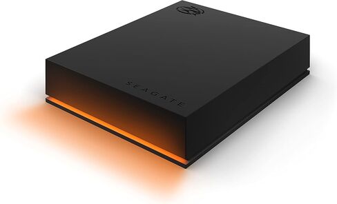 Seagate FireCuda Gaming Hard Drive External Hard Drive 2TB - USB 3.2 Gen 1, RGB LED Lighting for PC and Mac (STKL2000400) in Saudi Arabia