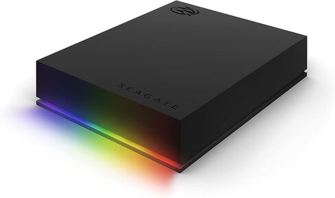 Seagate FireCuda Gaming Hard Drive External Hard Drive 2TB - USB 3.2 Gen 1, RGB LED Lighting for PC and Mac (STKL2000400) in Saudi Arabia