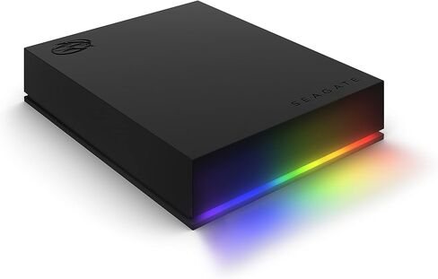 Seagate FireCuda Gaming Hard Drive External Hard Drive 2TB - USB 3.2 Gen 1, RGB LED Lighting for PC and Mac (STKL2000400) in Saudi Arabia
