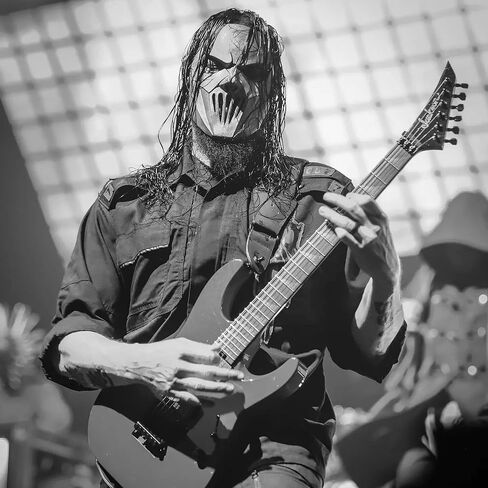 Joey Jordison Latex Mask Halloween Masquerade Cosplay Costume Half Face Masks Props in Kuwait
