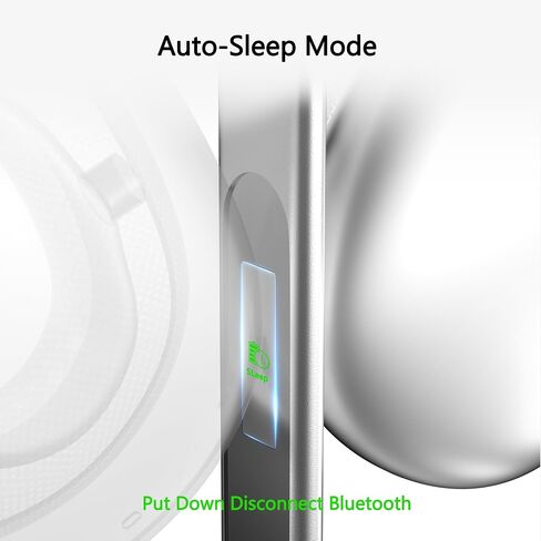 MaGrnce Headphone Stand for Airpods Max with Sleep Mode Aluminum Headphone Holder with Anti-Slip Base & Protective Leather Pad for Home/Game Room/Shop Headphone Storage/Display (Dark Grey) in Kuwait