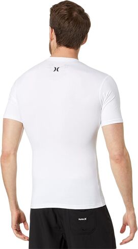 هيرلي وان آند أونلي سريع الجفاف بأكمام قصيرة Rashguard أسود XL in Saudi Arabia