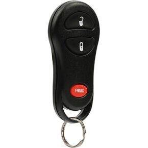 Car Key Fob Keyless Entry Remote fits Chrysler 300M, Concorde, LHS, Dodge Intrepid (GQ43VT9T, 04602268), Set of 2