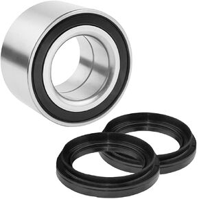 TRX350FE 350 4x4 Rancher ATV Bearing Kit Front Wheel Bearings Full Front Wheel Set & Bearing Rubber Seals 2000-2006 - 1 Bearing / 2 Seals
