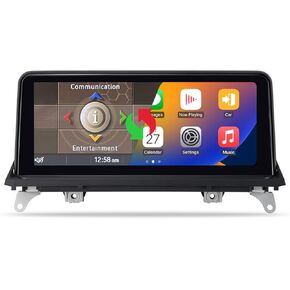 10.25 inch Touch Screen Wireless Apple CarPlay for BMW X5 X6 CCC E70 E71 (2007-2010) Android Auto Upgrade Factory Car Radio Retain Original Stereo System Multimedia Player Head Unit in Saudi Arabia