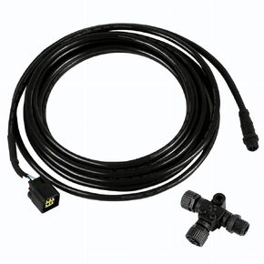 NMEA 2000 (N2k) Yamaha 4-Meter (13 feet) Interface Cable with Included Tee Connector, for Lowrance Simrad B&G Navico & Garmin Networks