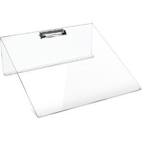 Acrylic Ergonomic Writing Slant Board Transparent Plastic Preschool Writing Slope Writing Board Classroom Tool for Drawing Reading, Art, and Improving Handwriting Legibility