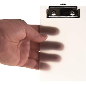 Primo Factotum - Mini Clipboard - Frosted Transparent 4" x 6" - (2 Pack) in Saudi Arabia