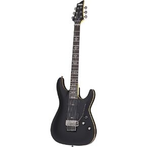 Schecter Demon-6 FR 6-String Solid-Body Electric Guitar (Aged Black Satin)