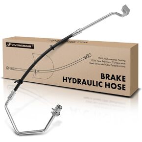 A-Premium Front Passenger Brake Hydraulic Hose Compatible with Select Dodge and Chrysler Models - Durango 2004-2009, Aspen 2007-2009 - Replace# 52010484AC