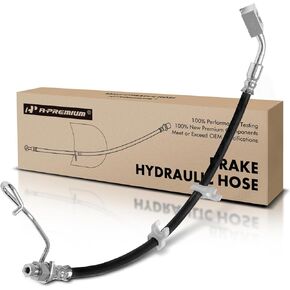 A-Premium Rear Passenger Brake Hydraulic Hose Compatible with Select Dodge Models - Ram 1500 2009-2010 - Replace# 55398310AE