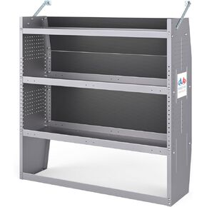 منتجات AA نظام تخزين رفوف فولاذي SH-4304 يناسب NV200، Transit Connect 2014+، Promaster City وChevy City Express، وحدة رفوف محيطة، 42 بوصة عرض × 43 بوصة ارتفاع × 13 بوصة عمق in Kuwait