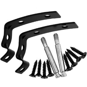 Compatible with Audi A4 S4 RS4 B6 B7 8E Glove Box Lid Hinge Snapped Repair Fix Brackets Kit