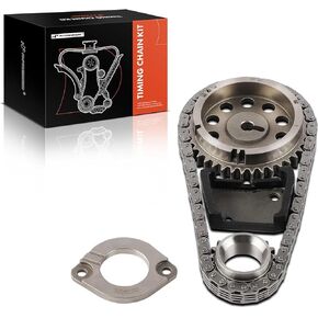 A-Premium 4PCS Engine Timing Chain Kit W/Sprocket Compatible with Dodge, Chrysler, Eagle & Plymouth - Grand Caravan, Town & Country, Concorde, Intrepid, Voyager, Dynasty, Imperial - OHV, V6 3.3L 3.8L