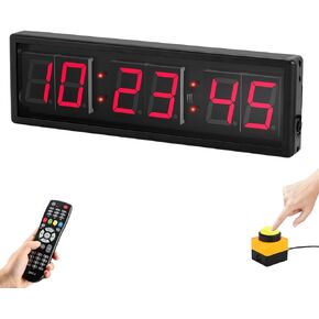 Electronic Countdown Timer with Start and Stop Button 2.3 inch Interval Stopwatch