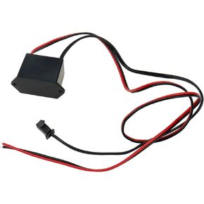 DC 12V EL Wire Inverter, 1-5M Electroluminescent Driver Unit for Neon Glow Cold Light Strip