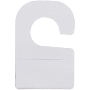 100pcs Plastic Hook Style Adhesive Hang Tabs Retail Hang Tags for Store Retail Display in Kuwait