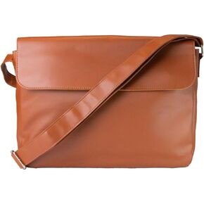 Eton - Field Vegan Leather Satchel for Elite Field Radio, Multi-Purpose, Soft Interior, Adjustable Strap Length, Sturdy Metal Buttons, Smooth Finish, Commitment to Preparedness